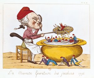 Der reinigende Topf der Jakobiner, 1793