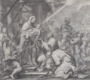 Die Anbetung der Heiligen Drei Könige, 1714-24