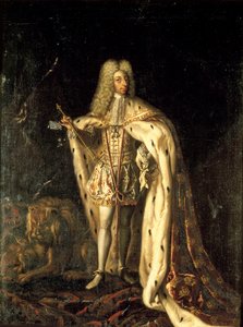 König Friedrich IV. von Dänemark und Norwegen 1671-1730, um 1700 von Benoît Le Coffre