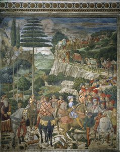 Zug der Heiligen Drei Könige mit Julien de Medici und Joseph II., Patriarch von Konstantinopel