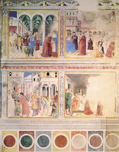 Episoden aus dem Leben des hl. Augustinus, 1463-65 von Benozzo di Lese di Sandro Gozzoli