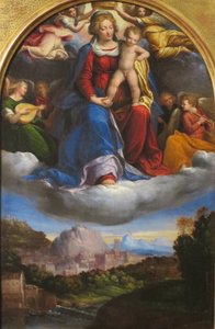 Madonna und Kind in Herrlichkeit