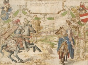 Otto, Graf von Nassau und seine Frau Adelheid van Vianen, 1530-35