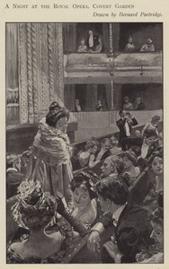 Eine Nacht in der Royal Opera, Covent Garden, London