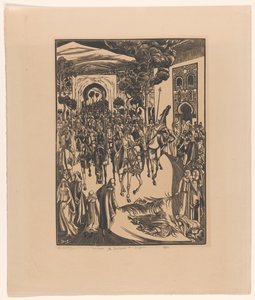 Der Einzug von Bernard Essers (signed by artist)