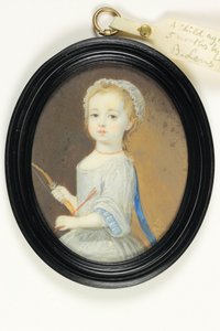 Ein junges Kind, geboren 1714, ca. 1716 von Bernard III Lens