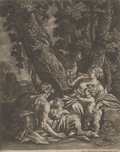 Eine Satyrfamilie