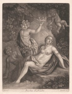 Bacchus und Ariadne von Bernard Lens