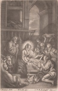 Die Geburt Christi von Bernard Lens