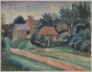 Landschaft von Bernard Meninsky
