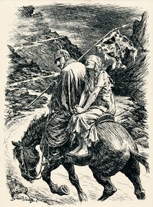 Der Weg des Sieges - Etappe VI von Bernard Partridge