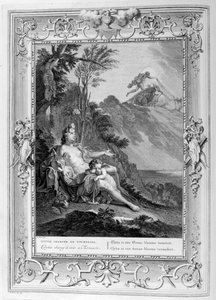 Clytia verwandelt sich in eine Sonnenblume, 1733