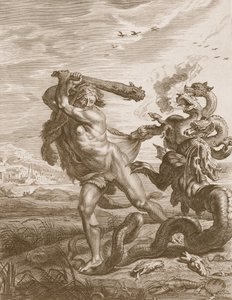 Herkules kämpft gegen die Lernäische Hydra, 1731