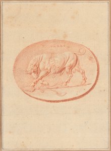 Eines von sechs Kameen mit mythologischen und klassischen Motiven