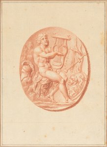 Eines von sechs Kameen mit mythologischen und klassischen Motiven von Bernard Picart