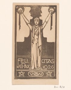Felicitas et Pax 1926 von Bernard Willem Wierink