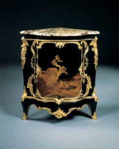 Eines von einem Paar Louis XV Encoignures, ca. 1750 von Bernard van Risenburgh II