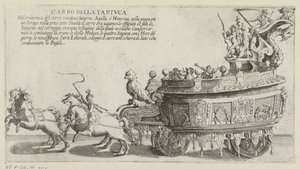 Triumphwagen des Sieneser Bezirks Tartuca