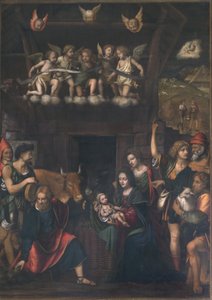 Anbetung der Hirten von Bernardino Luini