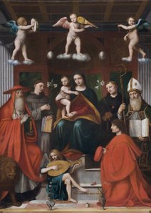 Heilige Konversation, Pala Raimondi von Bernardino Luini