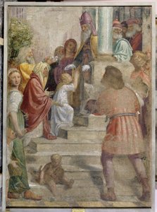 Darstellung Mariens im Tempel von Bernardino Luini