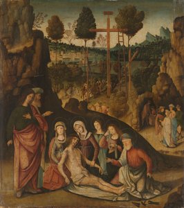 Beweinung Christi von Bernardino Zaganelli di Bosio (attributed to)