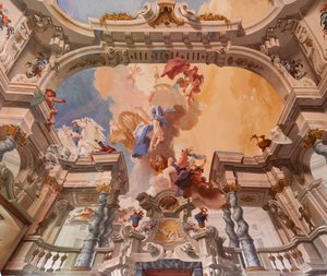 Der Sturz des Phaethon von Bernardino and Fabrizio Galliari