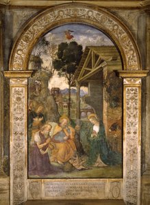 Anbetung des Kindes von Bernardino di Betto Pinturicchio