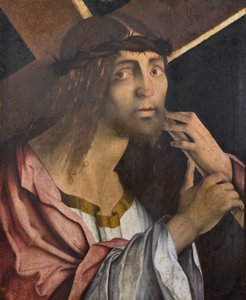 Christus trägt das Kreuz, Ende des 15. Jahrhunderts von Bernardino di Bosio Zaganelli
