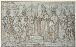 Prozession zum Ölberg von Bernardo Castello