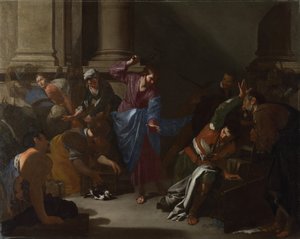 Christus vertreibt die Händler aus dem Tempel