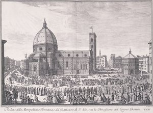 Ansicht der Stadt Florenz, Tafel XXI, aus 