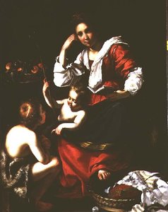 Madonna und Kind mit dem kleinen Johannes dem Täufer