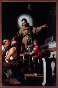 Porträt des heiligen Didacus von Alcalá von Bernardo Strozzi