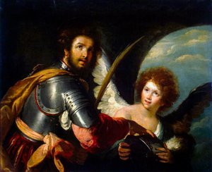 Heiliger Secundus und Engel, ca. 1640