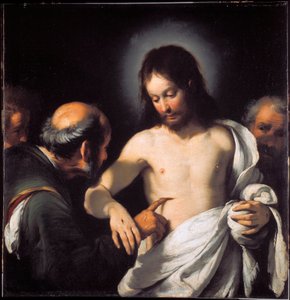 Der Unglaube des Heiligen Thomas von Bernardo Strozzi