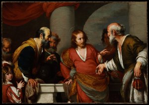 Der Zinsgroschen von Bernardo Strozzi