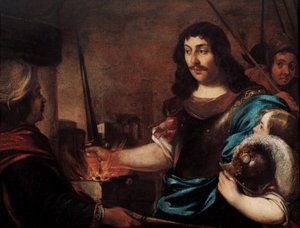 Der Heldentum von Caius Mucius Scaevola