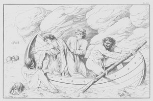 Dantes Göttliche Komödie, Inferno (Hölle), Platte XIV von Bernhard Schuler