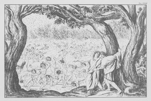 Dantes Göttliche Komödie, Inferno (Hölle), Platte XXIII von Bernhard Schuler