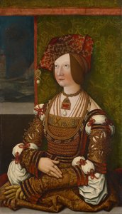 Porträt von Bianca Maria Sforza 1472-1510, ca. 1505-1510