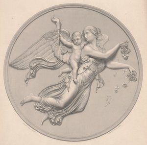 Morgen, gezeichnet von F. R. Roffe (fl. 1850-63), graviert von William Callio Roffe (1817-89), Mitte des 19. Jahrhunderts (Reproduktion der Gravur)