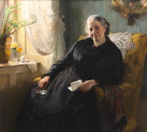 Porträt von Cecilie Trier, geb. Melchior
