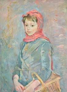 Mädchen mit einem Korb von Berthe Morisot