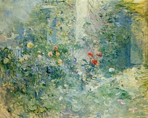 Garten in Bougival von Berthe Morisot