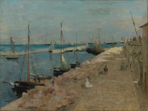 Der Hafen von Cherbourg