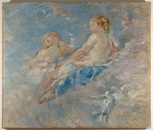 Venus an der Schmiede des Vulkan (nach Boucher), ca. 1883-84 von Berthe Morisot