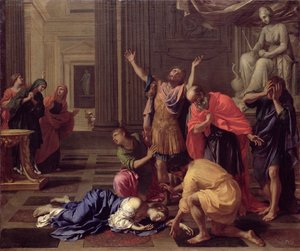Der Tod der Lucretia, ca. 1660 von Bertholet Flemal