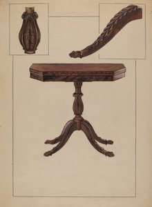 Kartentisch von Bessie Forman