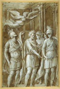 Tafel vom Konstantinsbogen von Biagio Pupini